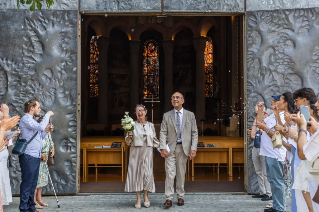 Sortie des mariées de la cathédrale Toulouse